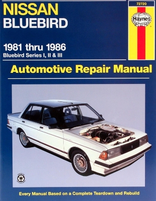 Book cover for Nissan Bluebird (81 - 86)