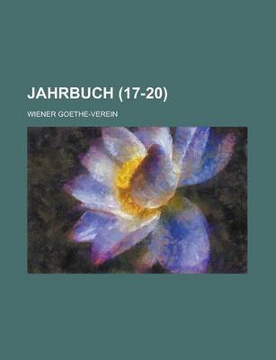 Book cover for Jahrbuch (17-20 )