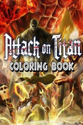 Cover of Attack on Titan Coloring Book