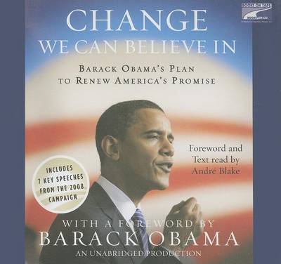 Book cover for Change We Can Believe in