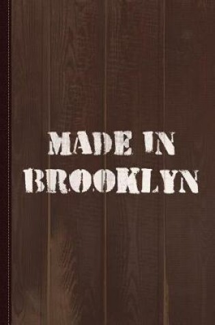 Cover of Made in Brooklyn Journal Notebook