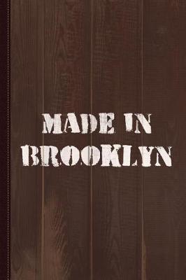 Book cover for Made in Brooklyn Journal Notebook