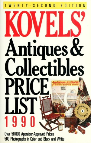 Book cover for Kovels' Antiques & Collectibles Price List