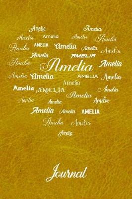 Book cover for Personalized Journal - Amelia