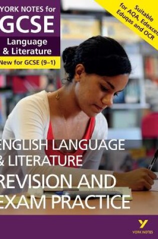 Cover of English Language and Literature Revision and Exam Practice: York Notes for GCSE everything you need to catch up, study and prepare for and 2023 and 2024 exams and assessments