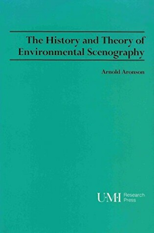 Cover of History and Theory of Environmental Scenography