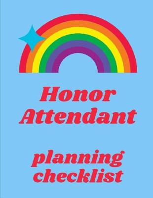 Book cover for Honor Attendant Planning Checklist