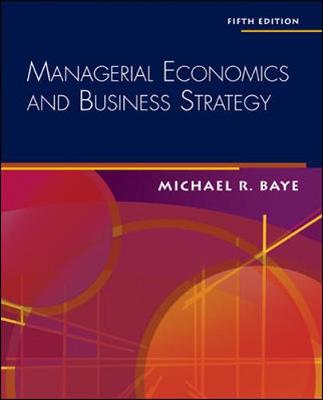 Book cover for Managerial Economics & Business Strategy + Data Disk