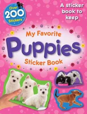 Cover of My Favorite Puppies Sticker Book