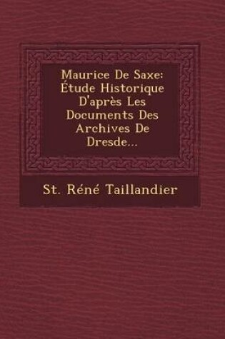 Cover of Maurice de Saxe