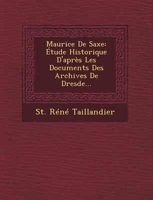 Book cover for Maurice de Saxe