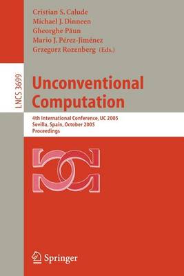 Cover of Unconventional Computation