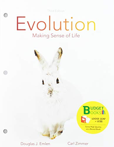 Book cover for Loose-Leaf Version for Evolution