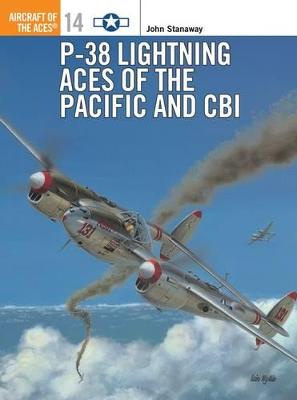 Book cover for P-38 Lightning Aces of the Pacific and CBI