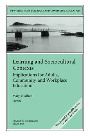 Cover of Learning and Sociocultural Contexts