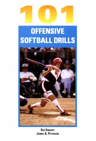 Book cover for 101 Offensive Softball Drills