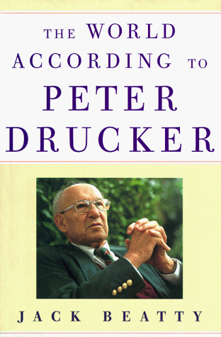 Book cover for The World according to Peter Drucker
