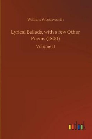 Cover of Lyrical Ballads, with a few Other Poems (1800)