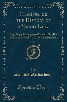 Book cover for Clarissa, or the History of a Young Lady, Vol. 2 of 4