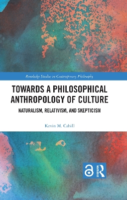 Cover of Towards a Philosophical Anthropology of Culture