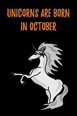 Book cover for Unicorns are Born in October