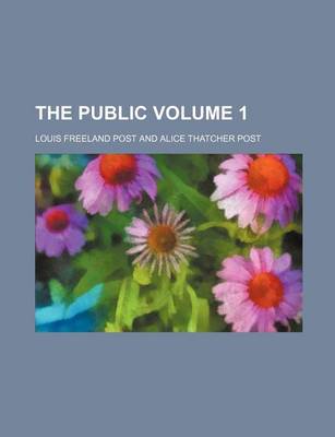 Book cover for The Public Volume 1