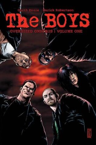 Cover of THE BOYS Oversized Hardcover Omnibus Volume 1 Signed