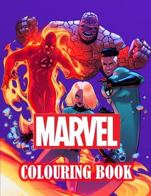 Cover of MARVEL Colouring Book