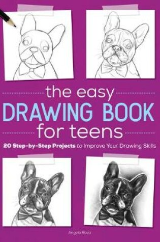 Cover of The Easy Drawing Book for Teens