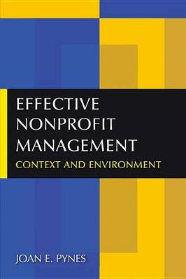 Book cover for Effective Nonprofit Management