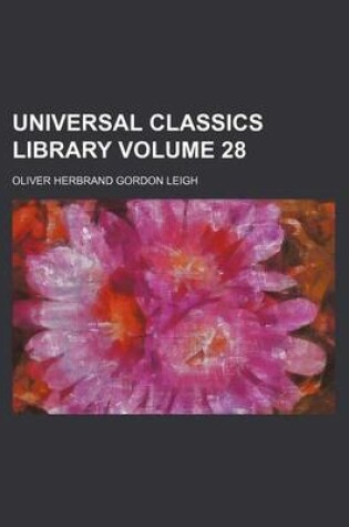 Cover of Universal Classics Library Volume 28