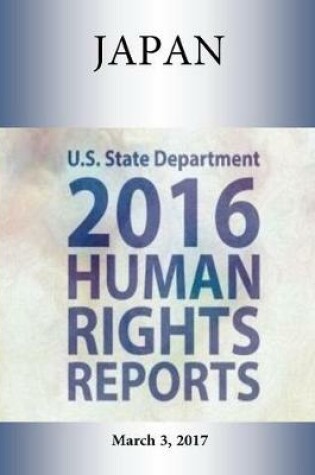 Cover of JAPAN 2016 HUMAN RIGHTS Report
