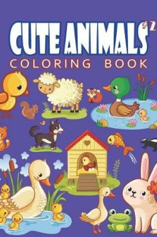 Cover of Cute Animals Coloring Book Vol.26