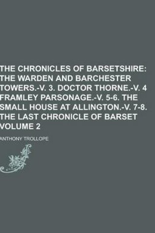 Cover of The Chronicles of Barsetshire Volume 2