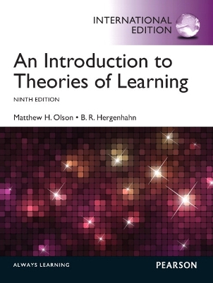 Book cover for An Introduction to the Theories of Learning