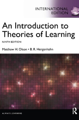 Cover of An Introduction to the Theories of Learning