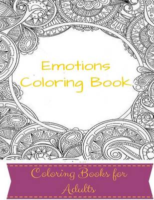 Book cover for Emotions Coloring Book