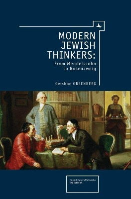 Cover of Modern Jewish Thinkers