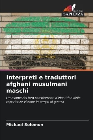 Cover of Interpreti e traduttori afghani musulmani maschi