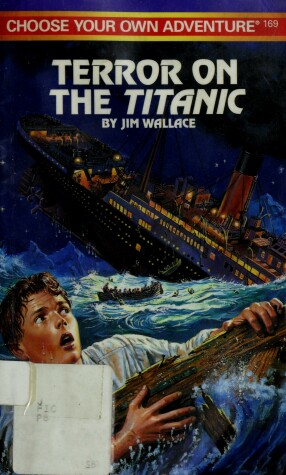 Book cover for Terror on the Titanic