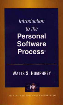 Book cover for Introduction to the Personal Software Process(sm)