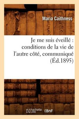 Book cover for Je me suis eveille