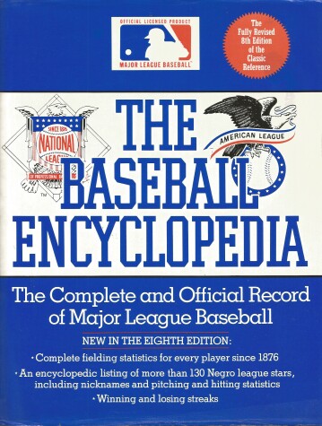 Book cover for The Baseball Encyclopedia 8e