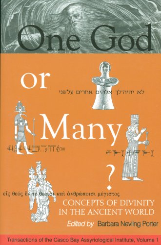 Book cover for One God or Many? Concepts of Divinity in the Ancient World