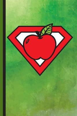 Book cover for Super Teacher Superhero Apple