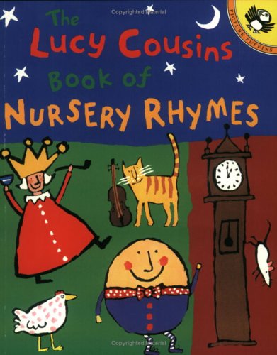 Book cover for Lucy Cousins' Book of Nursery Rhymes