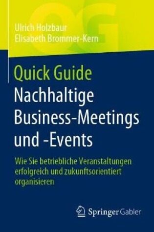 Cover of Quick Guide Nachhaltige Business-Meetings und -Events