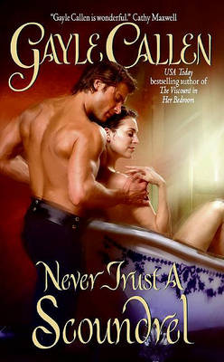 Book cover for Never Trust a Scoundrel