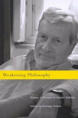 Cover of Weakening Philosophy