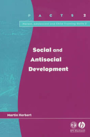 Cover of Social and Antisocial Development